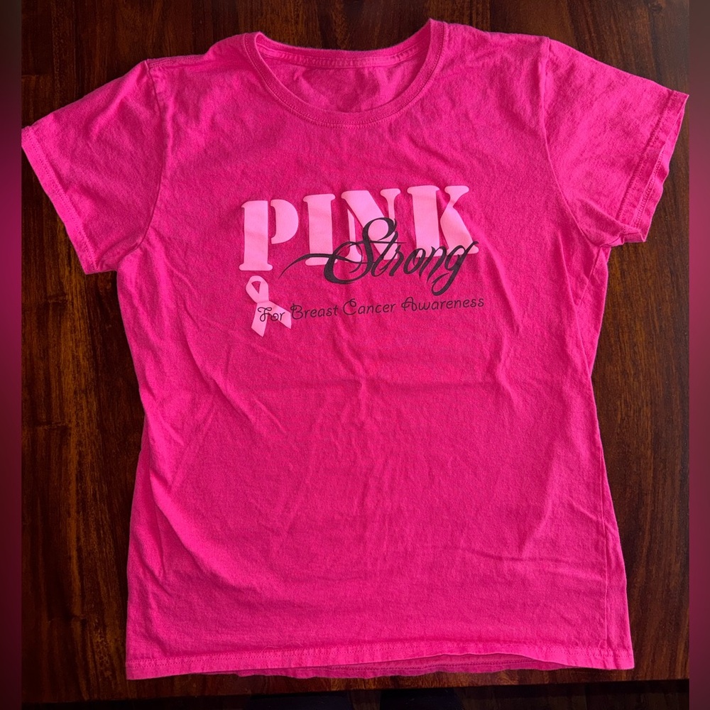 Women’s PINK Strong Breast Cancer Awareness Tee